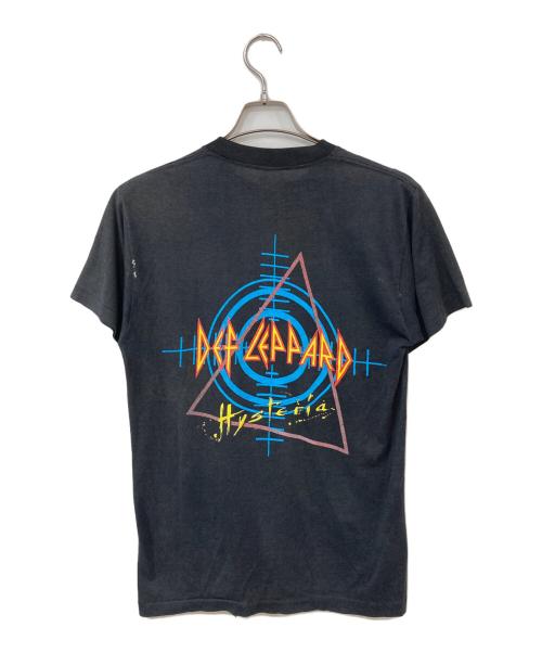 ROYAL FIRST CLASS（ロイヤルファーストクラス）ROYAL FIRST CLASS (ロイヤルファーストクラス) 80’s 1988c DEF LEPPARD TEE ブラック サイズ:SIZE Lの古着・服飾アイテム