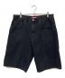 SUPREME（シュプリーム）の古着「Baggy Denim Short/バギーデニムショート」｜ブラック