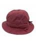 SUPREME (シュプリーム) Cordura Plaid Bell Hat/コーデュラプレイドベルハット レッド：10000円