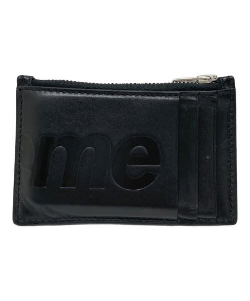 SUPREME（シュプリーム）SUPREME (シュプリーム) Leather Zip Card Holder/レザージップカードホルダー ブラックの古着・服飾アイテム
