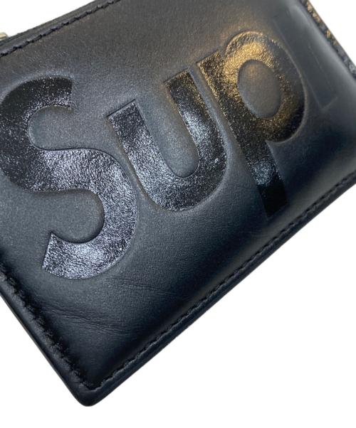 SUPREME（シュプリーム）SUPREME (シュプリーム) Leather Zip Card Holder/レザージップカードホルダー ブラックの古着・服飾アイテム