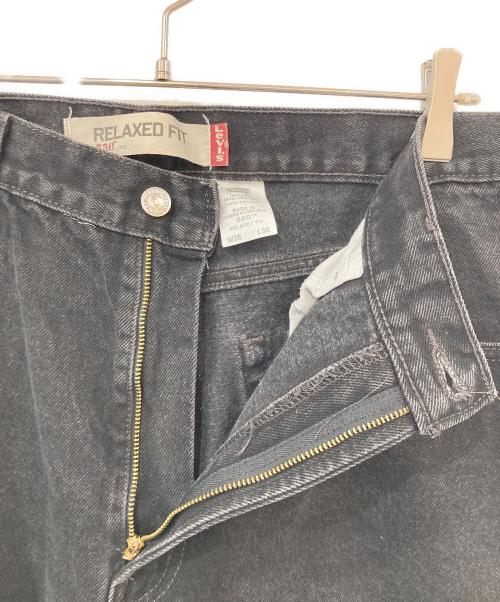 LEVI'S（リーバイス）LEVI'S (リーバイス) 550ブラックデニムパンツ ブラック サイズ:36の古着・服飾アイテム