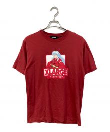 X-LARGE（エクストララージ）の古着「INUYASHA S/S TEE/イヌヤシャ ショートスリーブ ティー」｜レッド
