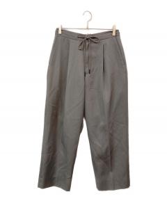 中古・古着通販】cornier (コルニエ) ウールワイドタックスラックス
