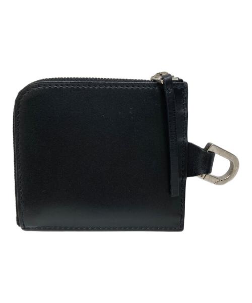 HIDAKA（ヒダカ）HIDAKA (ヒダカ) L ZIP PURSE/Lジップパース ブラックの古着・服飾アイテム