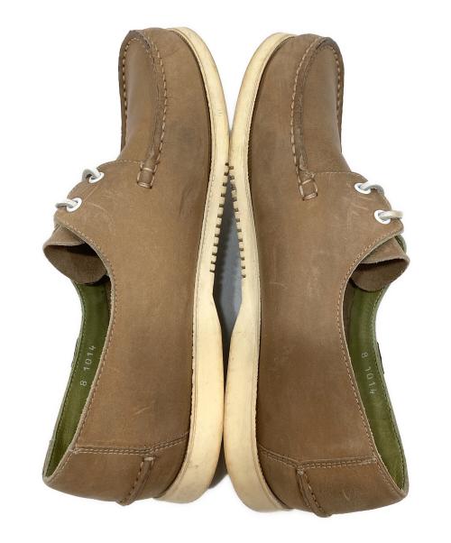 PARABOOT（パラブーツ）PARABOOT (パラブーツ) デッキシューズ ブラウン サイズ:SIZE 8の古着・服飾アイテム