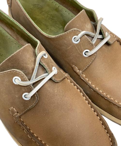 PARABOOT（パラブーツ）PARABOOT (パラブーツ) デッキシューズ ブラウン サイズ:SIZE 8の古着・服飾アイテム