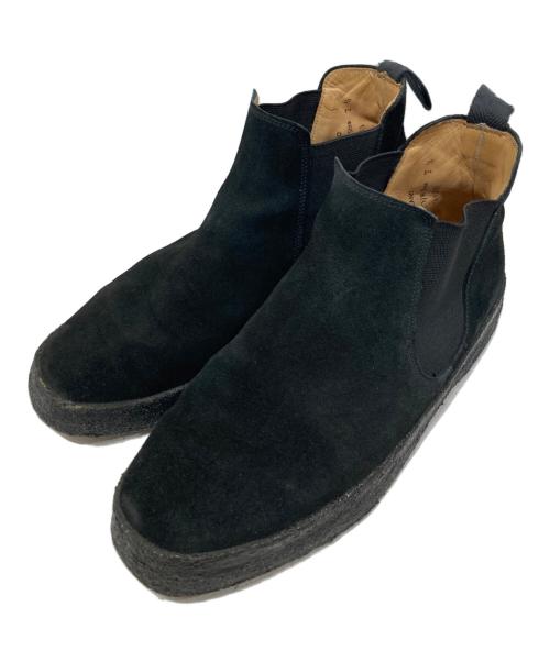 SANDERS（サンダース）SANDERS (サンダース) サイドゴアブーツ ブラック サイズ:SIZE 7 1/2の古着・服飾アイテム