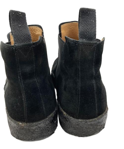 SANDERS（サンダース）SANDERS (サンダース) サイドゴアブーツ ブラック サイズ:SIZE 7 1/2の古着・服飾アイテム