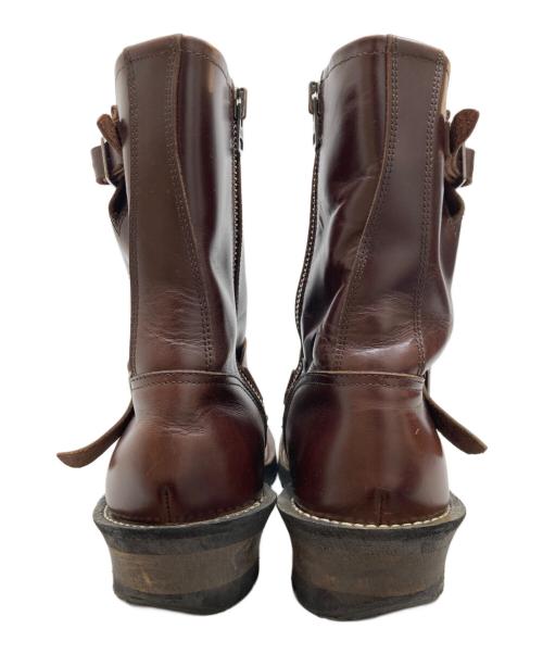 SLOW WEAR LION（スローウェアライオン）SLOW WEAR LION (スローウェアライオン) OILD LEATHER ENGINEER BOOTS/オールドレザーエンジニアブーツ ブラウン サイズ:SIZE 10Eの古着・服飾アイテム