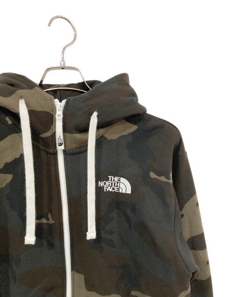 THE NORTH FACE（ザ ノース フェイス）THE NORTH FACE (ザ ノース フェイス) ノベルティリアビューフルジップフーディ オリーブ サイズ:SIZE Mの古着・服飾アイテム