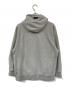 NANGA (ナンガ) エコハイブリッドボックスロゴスウェットフーディー グレー サイズ:JPN L：7000円