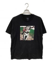 PLEASURES×SLIPKNOT（プレジャーズ×スリップノット）の古着「Skeleton T-shirt/スケルトン　Ｔシャツ」｜ブラック