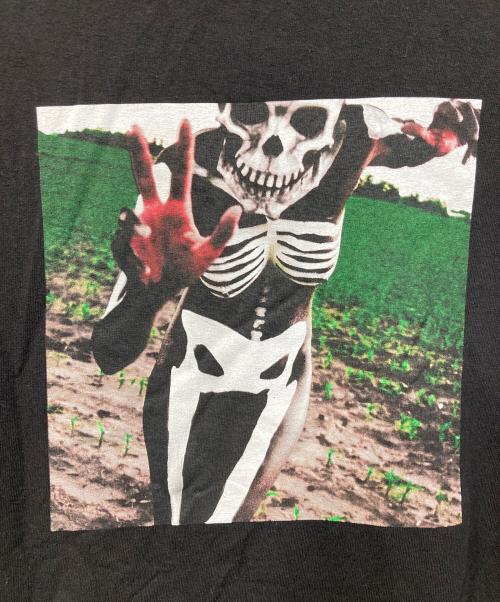 PLEASURES（プレジャーズ）PLEASURES (プレジャーズ) SLIPKNOT (スリップノット) Skeleton T-shirt/スケルトン　Ｔシャツ ブラック サイズ:SIZE Lの古着・服飾アイテム