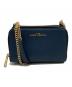 MARC JACOBS（マークジェイコブス）の古着「エブリデイ ダブルジップ チェーン 2waYバッグ」｜ネイビー