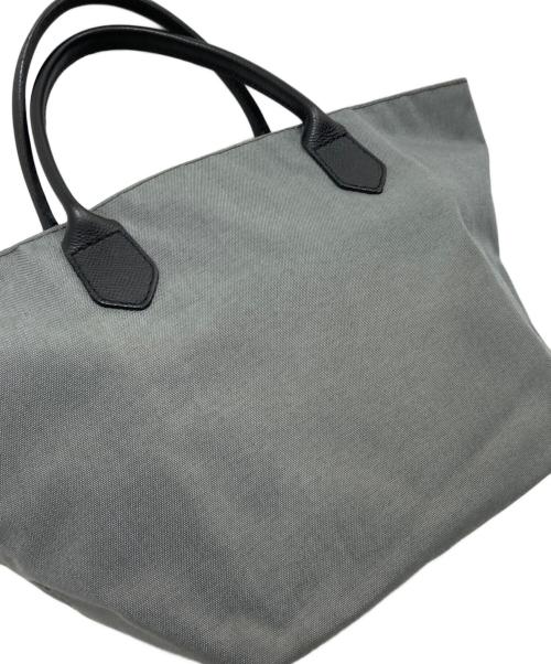 Herve Chapelier（エルベシャプリエ）Herve Chapelier (エルベシャプリエ) 舟形トートバッグ グレーの古着・服飾アイテム