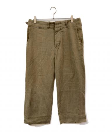 MAATEE&SONS CHINO SILK ブラウン サイズ3 中古・古着通販】MAATEE&SONS (マーティーアンドサンズ) CHINO TROUSER