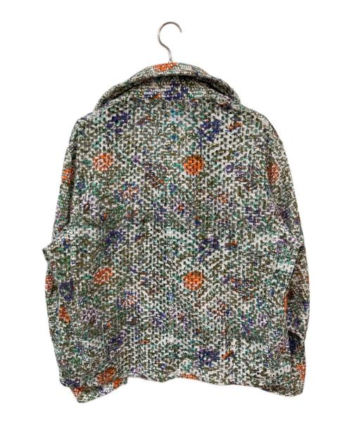 PERIOD FEATURES（ピリオドフューチャーズ）PERIOD FEATURES (ピリオドフューチャーズ) DIGITAL PPRINT SHIRT/デジタルプリントシャツ グリーン サイズ:-の古着・服飾アイテム