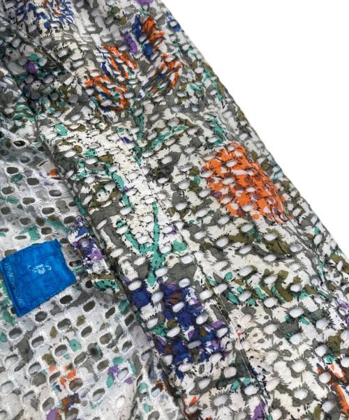 PERIOD FEATURES（ピリオドフューチャーズ）PERIOD FEATURES (ピリオドフューチャーズ) DIGITAL PPRINT SHIRT/デジタルプリントシャツ グリーン サイズ:-の古着・服飾アイテム