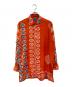 PERIOD FEATURES（ピリオドフューチャーズ）の古着「総柄シャツ」｜レッド