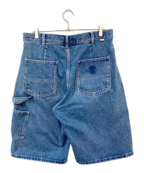 NAUTICA（ノーティカ）NAUTICA (ノーティカ) ダブルニー デニム ペインター ショーツ インディゴ サイズ:SIZE Lの古着・服飾アイテム