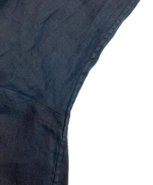 POLO RALPH LAUREN（ポロ・ラルフローレン）POLO RALPH LAUREN (ポロ・ラルフローレン) リネンシャツ ブラック サイズ:Ｌの古着・服飾アイテム