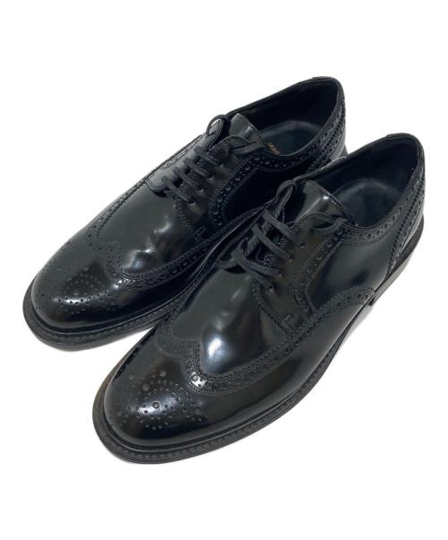 Saint Laurent Paris（サンローランパリ）Saint Laurent Paris (サンローランパリ) ウィングチップシューズ ブラック サイズ:41の古着・服飾アイテム