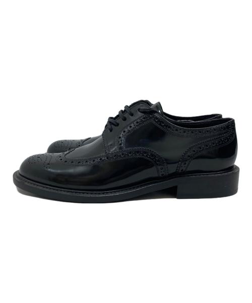 Saint Laurent Paris（サンローランパリ）Saint Laurent Paris (サンローランパリ) ウィングチップシューズ ブラック サイズ:41の古着・服飾アイテム