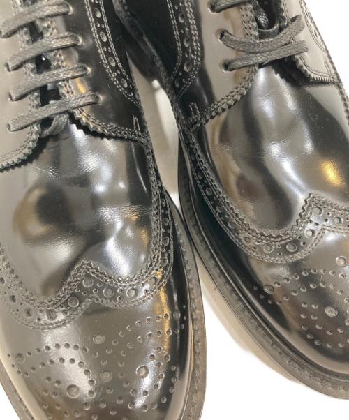 Saint Laurent Paris（サンローランパリ）Saint Laurent Paris (サンローランパリ) ウィングチップシューズ ブラック サイズ:41の古着・服飾アイテム