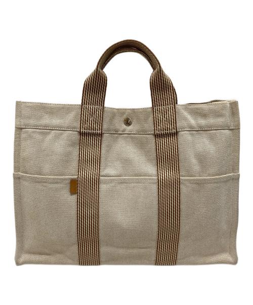 HERMES（エルメス）HERMES (エルメス) ハンドバッグ ベージュの古着・服飾アイテム