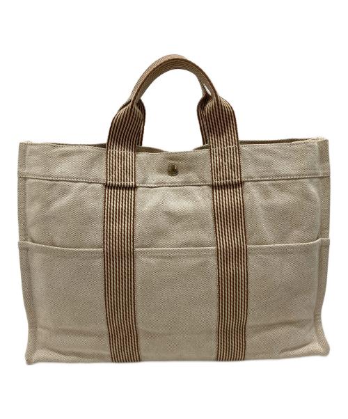 HERMES（エルメス）HERMES (エルメス) ハンドバッグ ベージュの古着・服飾アイテム