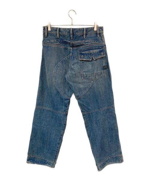G-STAR RAW（ジースターロゥ）G-STAR RAW (ジースターロゥ) バイカーデニムパンツ インディゴ サイズ:SIZE 73.5cm (W29)の古着・服飾アイテム