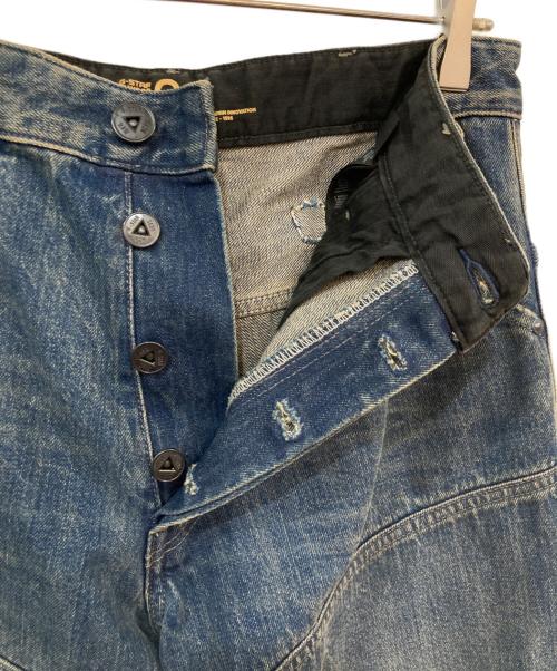 G-STAR RAW（ジースターロゥ）G-STAR RAW (ジースターロゥ) バイカーデニムパンツ インディゴ サイズ:SIZE 73.5cm (W29)の古着・服飾アイテム