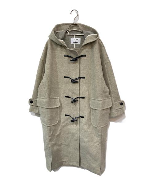 CYAN TOKYO（シアン トーキョー）CYAN TOKYO (シアン トーキョー) ダッフルコート ベージュ サイズ:FREEの古着・服飾アイテム