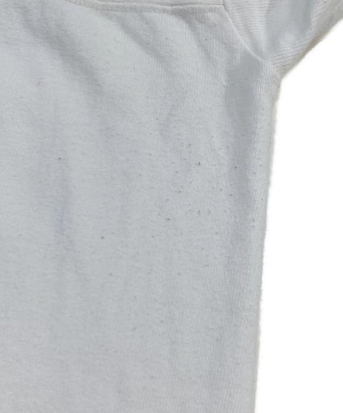 Champion（チャンピオン）Champion (チャンピオン) 5分袖Tシャツ ホワイト サイズ:SIZE Mの古着・服飾アイテム