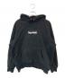 SUPREME（シュプリーム）の古着「Box Logo Hooded Sweatshirt/ボックスロゴフーデッドスウェットシャツ」｜ブラック