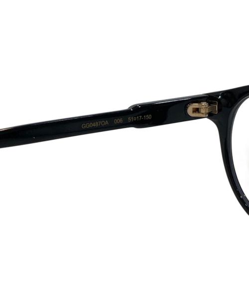 GUCCI（グッチ）GUCCI (グッチ) サングラス ブラックの古着・服飾アイテム