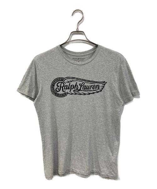 Denim & Supply Ralph Lauren（デニム＆サプライ ラルフローレン）DENIM & SUPPLY RALPH LAUREN (デニム＆サプライ ラルフローレン) プリントTシャツ グレー サイズ:SIZE Sの古着・服飾アイテム