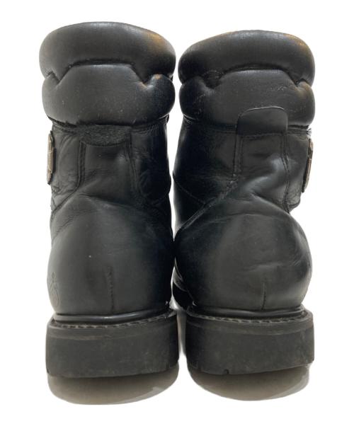 HARLEY-DAVIDSON（ハーレーダビッドソン）HARLEY-DAVIDSON (ハーレーダビッドソン) レースアップブーツ ブラック サイズ:SIZE 26.5cmの古着・服飾アイテム