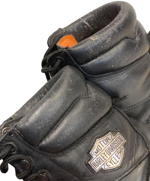HARLEY-DAVIDSON（ハーレーダビッドソン）HARLEY-DAVIDSON (ハーレーダビッドソン) レースアップブーツ ブラック サイズ:SIZE 26.5cmの古着・服飾アイテム