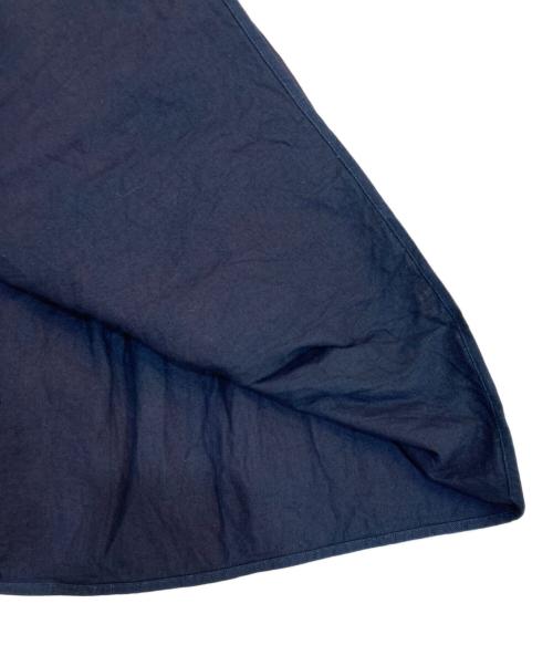 45R（フォーティファイブ・アール）45R (フォーティファイブ・アール) コットンギャザースカート ネイビー サイズ:SIZE 2の古着・服飾アイテム