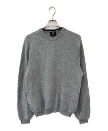 dunhill（ダンヒル）の古着「アンゴラ混ニット」｜グレー