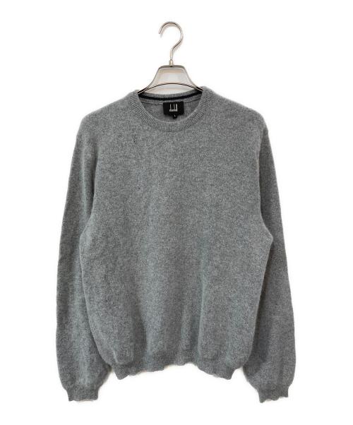 dunhill（ダンヒル）dunhill (ダンヒル) アンゴラ混ニット グレー サイズ:SIZE Lの古着・服飾アイテム