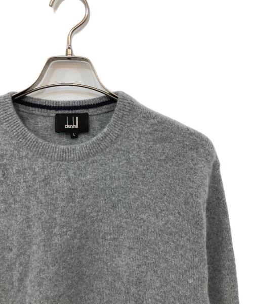 dunhill（ダンヒル）dunhill (ダンヒル) アンゴラ混ニット グレー サイズ:SIZE Lの古着・服飾アイテム