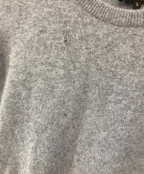 dunhill（ダンヒル）dunhill (ダンヒル) アンゴラ混ニット グレー サイズ:SIZE Lの古着・服飾アイテム