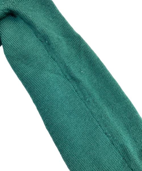 Burberry's（バーバリー）Burberry's (バーバリーズ) 刺繍ニット グリーン サイズ:SIZE Lの古着・服飾アイテム