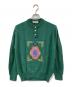Burberry's（バーバリーズ）の古着「刺繍ニット」｜グリーン
