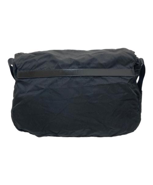 PRADA（プラダ）PRADA (プラダ) VELA ナイロンショルダーバッグ ブラックの古着・服飾アイテム