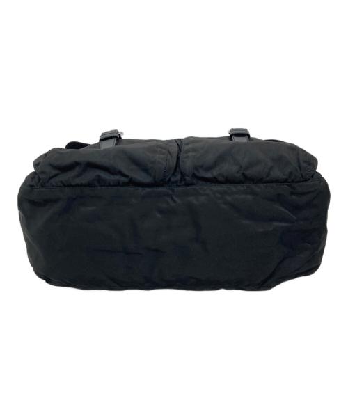 PRADA（プラダ）PRADA (プラダ) VELA ナイロンショルダーバッグ ブラックの古着・服飾アイテム