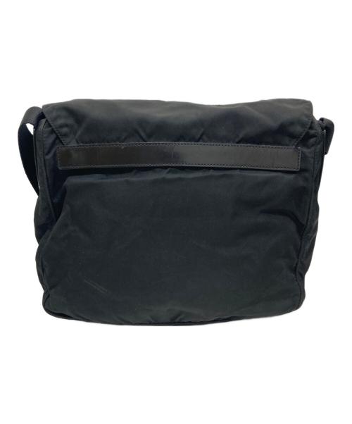 PRADA（プラダ）PRADA (プラダ) NERO ナイロン メッセンジャーバッグ ブラックの古着・服飾アイテム